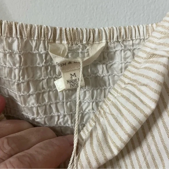 Sim and Sam Baby Doll Top Size Medium NWT - Picture 7 of 11